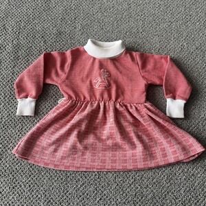 Vintage Health Tex, Health-Tex Rocking Horse Dress. 3T